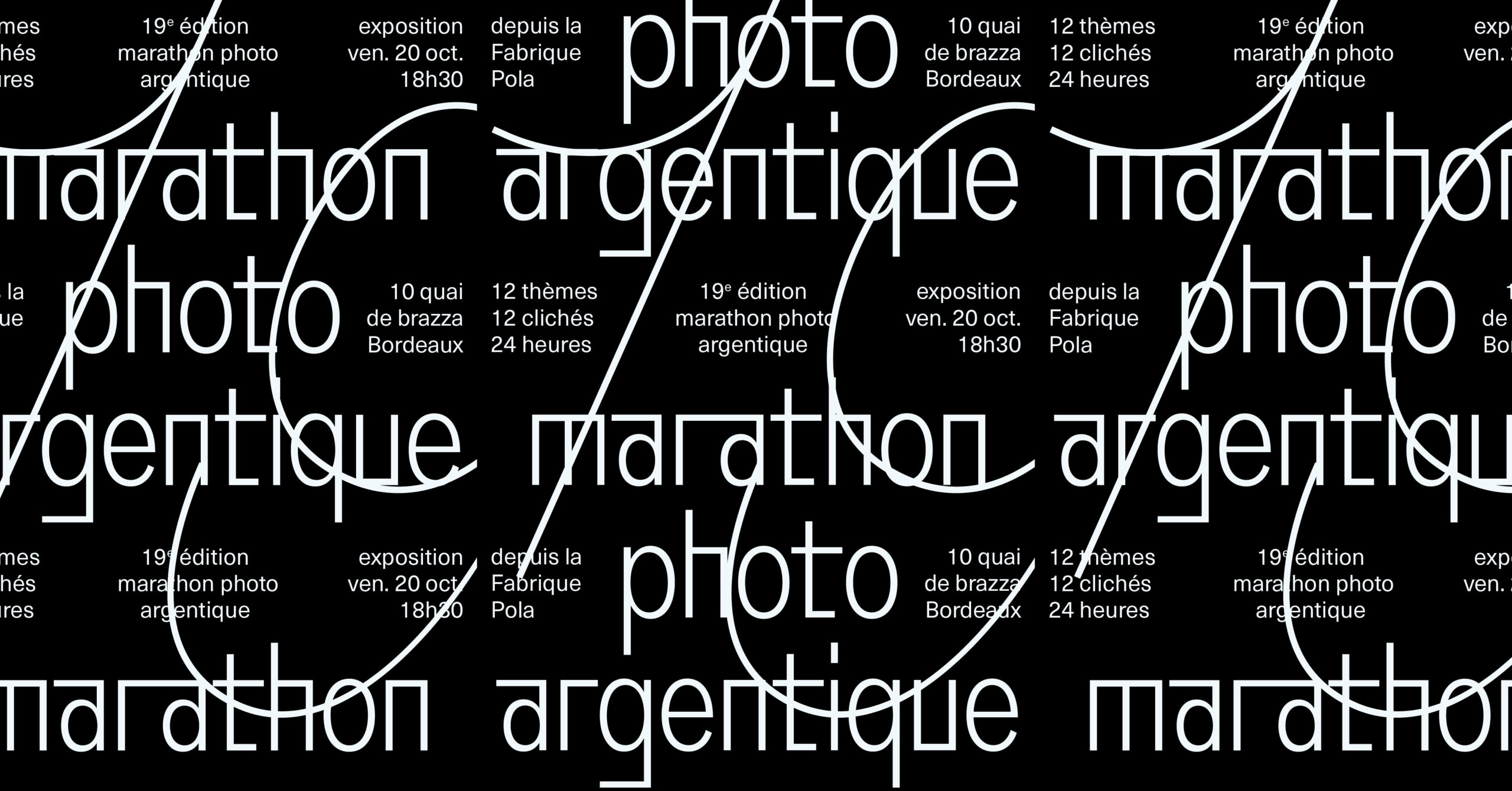 l’exposition • marathon photo argentique